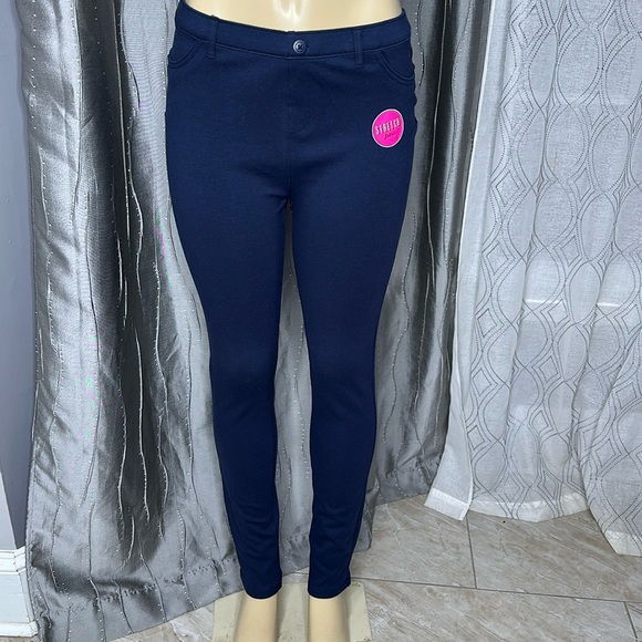 The Children's Place Other - The Children’s Place Straight leg, Stretch fabric pants Youth Sz18 Blue NWT